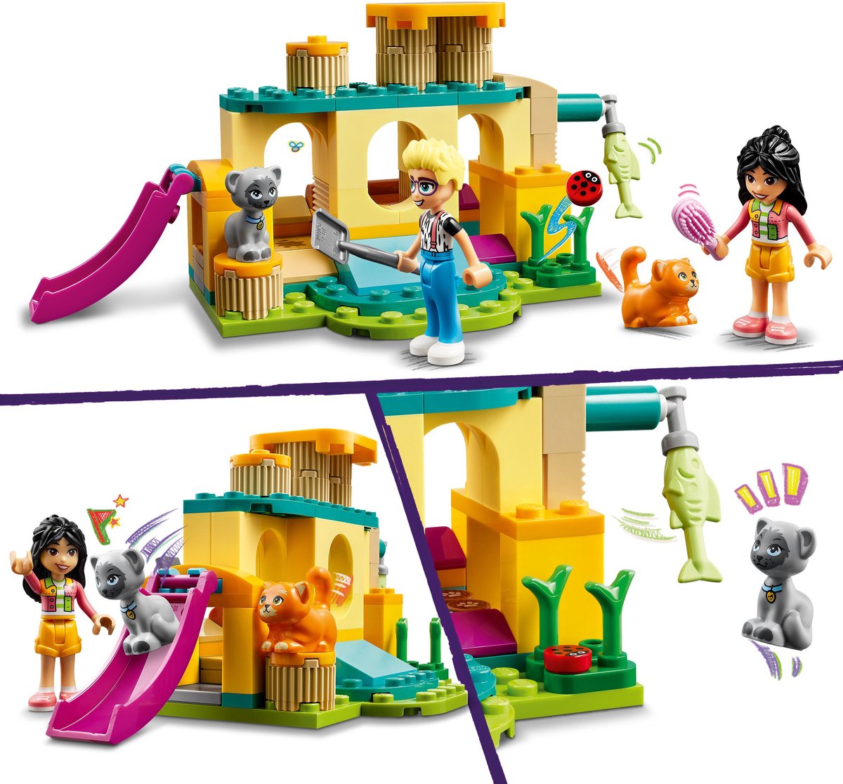 LEGO Friends Katten Speelplaats - 42612