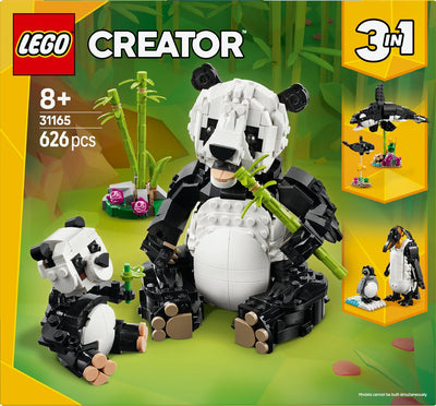 LEGO Creator 3in1 Wilde Dieren: Pandafamilie - 31165