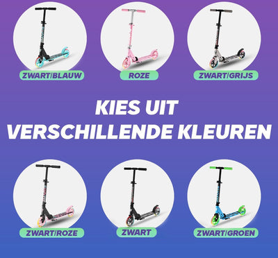 Suotu Kinderstep met LED Verlichting voor Jongens en Meisjes