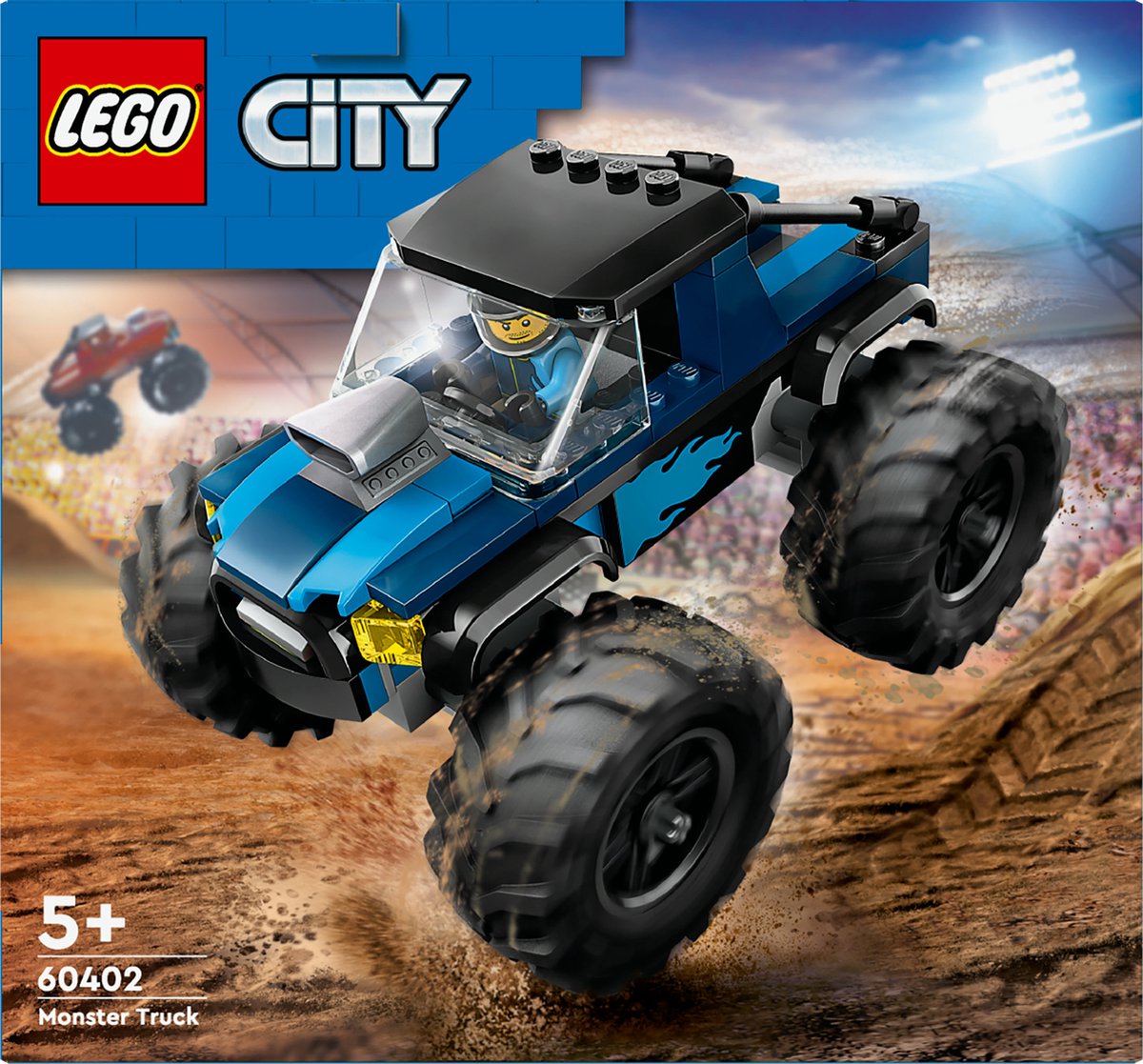 LEGO City Monstertruck Blauw - 60402