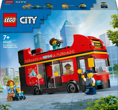 LEGO City Rode Dubbeldekker Toeristenbus - 60407