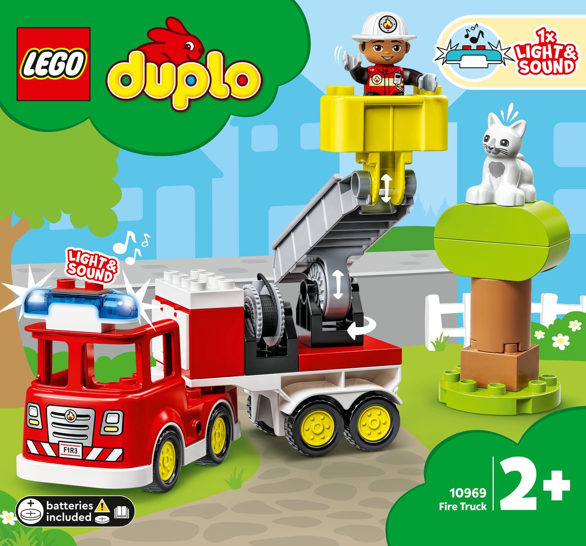 LEGO DUPLO Stad Brandweerwagen - 10969