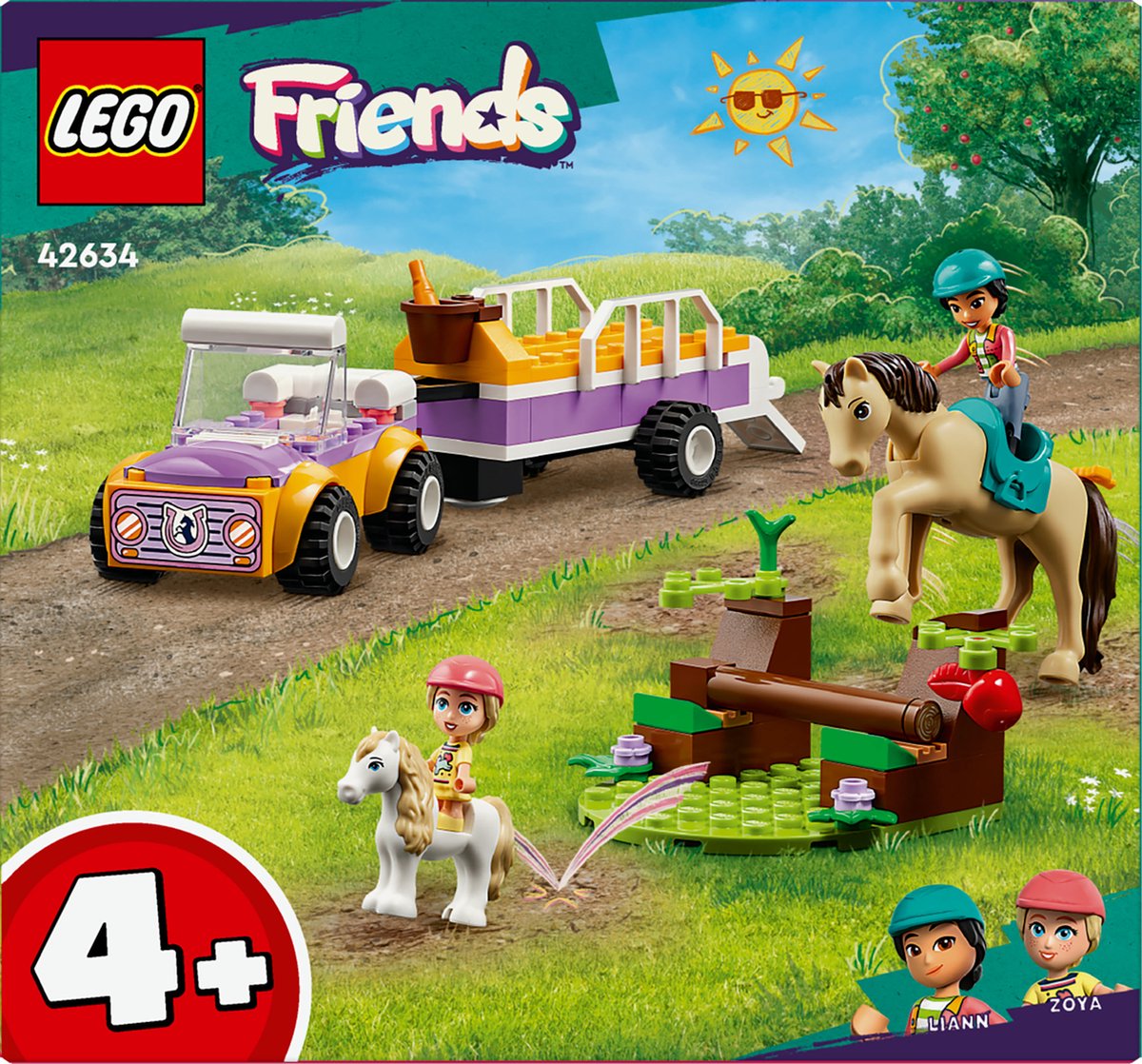 LEGO Friends Paarden- en Ponytrailer - 42634