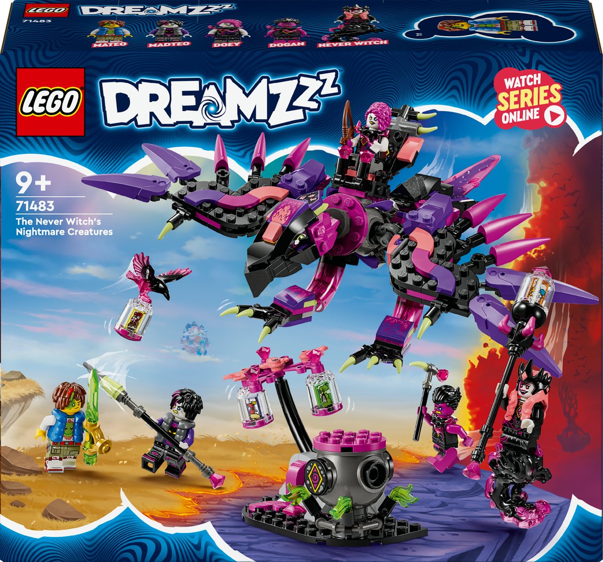 LEGO DREAMZzz Nachtmerrie Wezens van de Onderheks - 71483