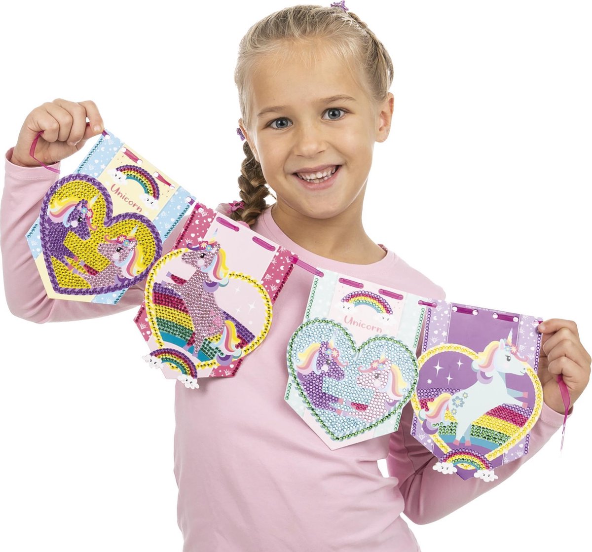 Totum 2-in-1 Eenhoorn Koffer voor Creatief Spel