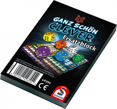 999 Games Clever Score Blok voor Snel en Slim Dobbelplezier