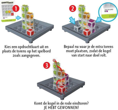 ThinkFun Gravity Maze - Uitdagend Lichtspel voor Jong & Oud