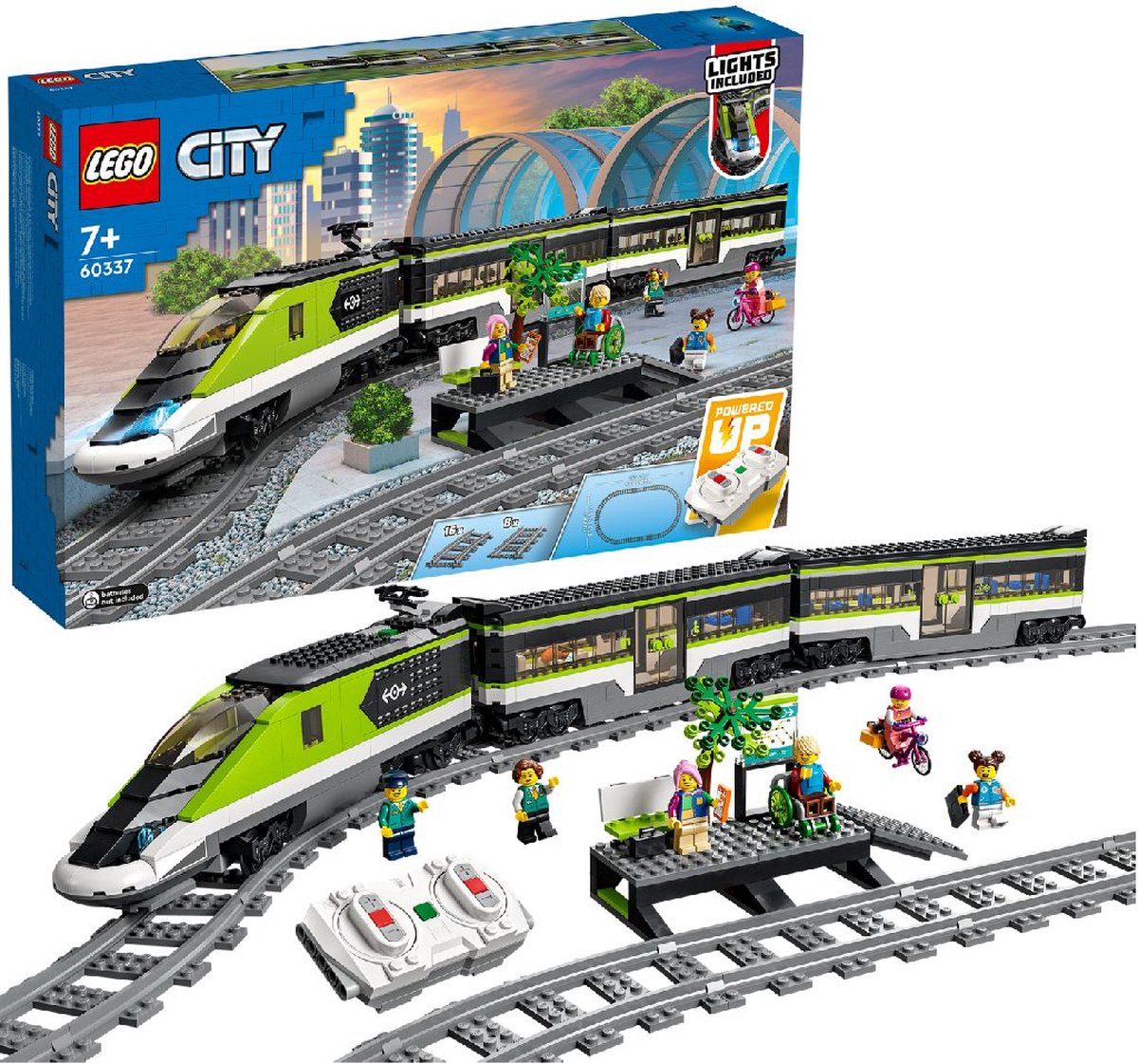 LEGO City Snelreizigerstrein Express - 60337