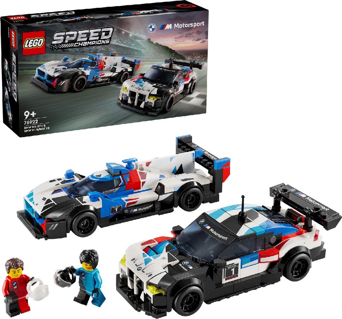 LEGO Speed Champions BMW M4 GT3 & BMW M Hybrid V8 - 76922