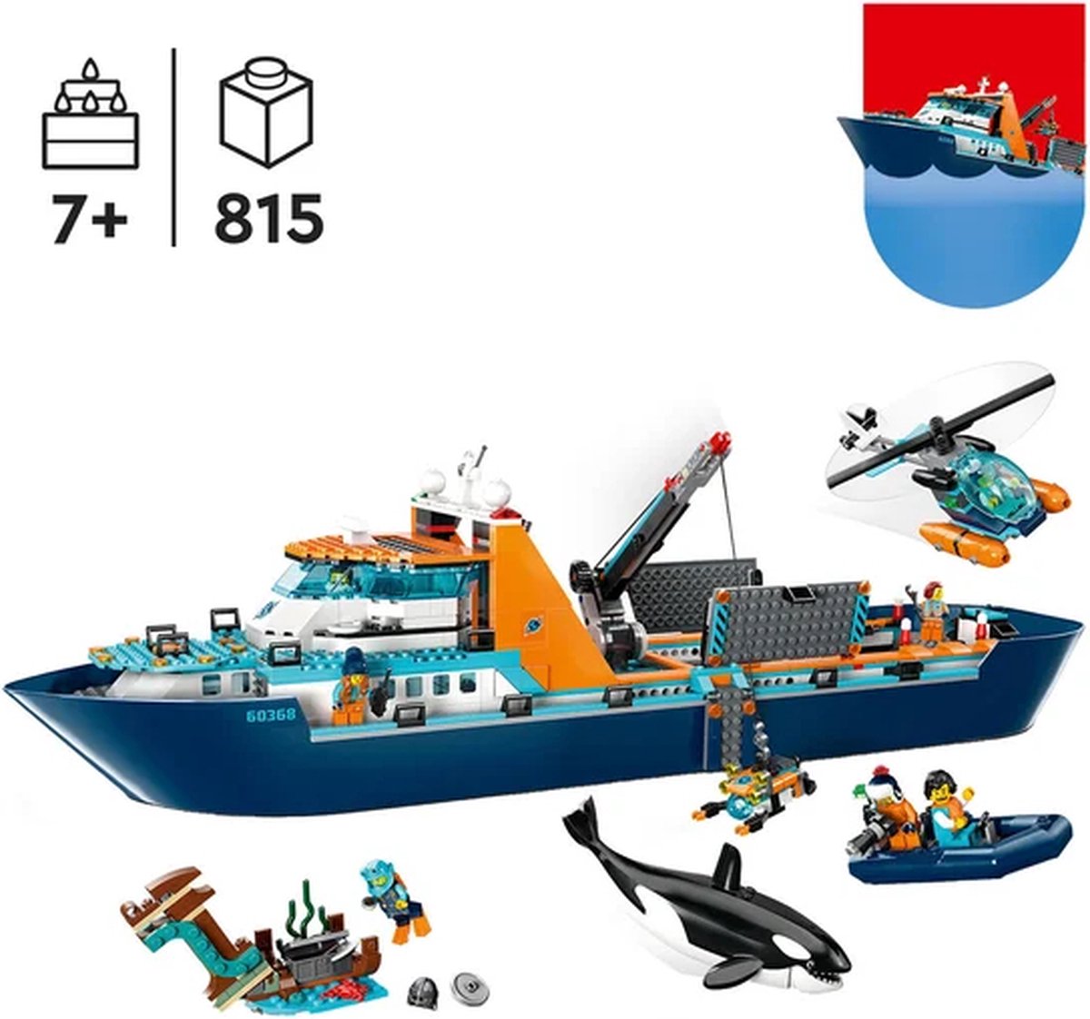 LEGO City Poolonderzoeksschip - 60368
