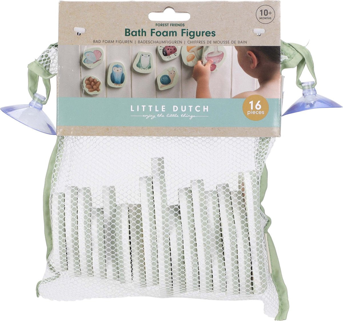 Little Dutch Badfiguren van Schuim - Forest Friends
