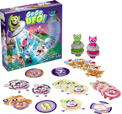 Goliath Go Go UFO Kinderspel - Vang de Boerderijdieren!