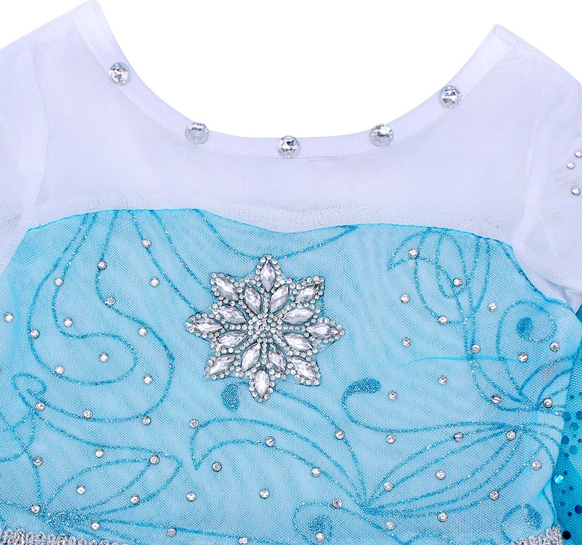 JOYAKIDS Elsa Glamour Prinsessenjurk met Accessoires - 104-110