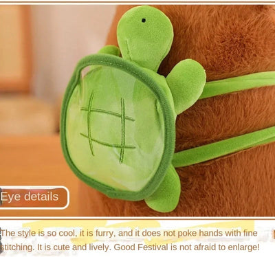 Klikkopers Pluche Capybara Knuffel - 26 CM - Kawaii Stijl