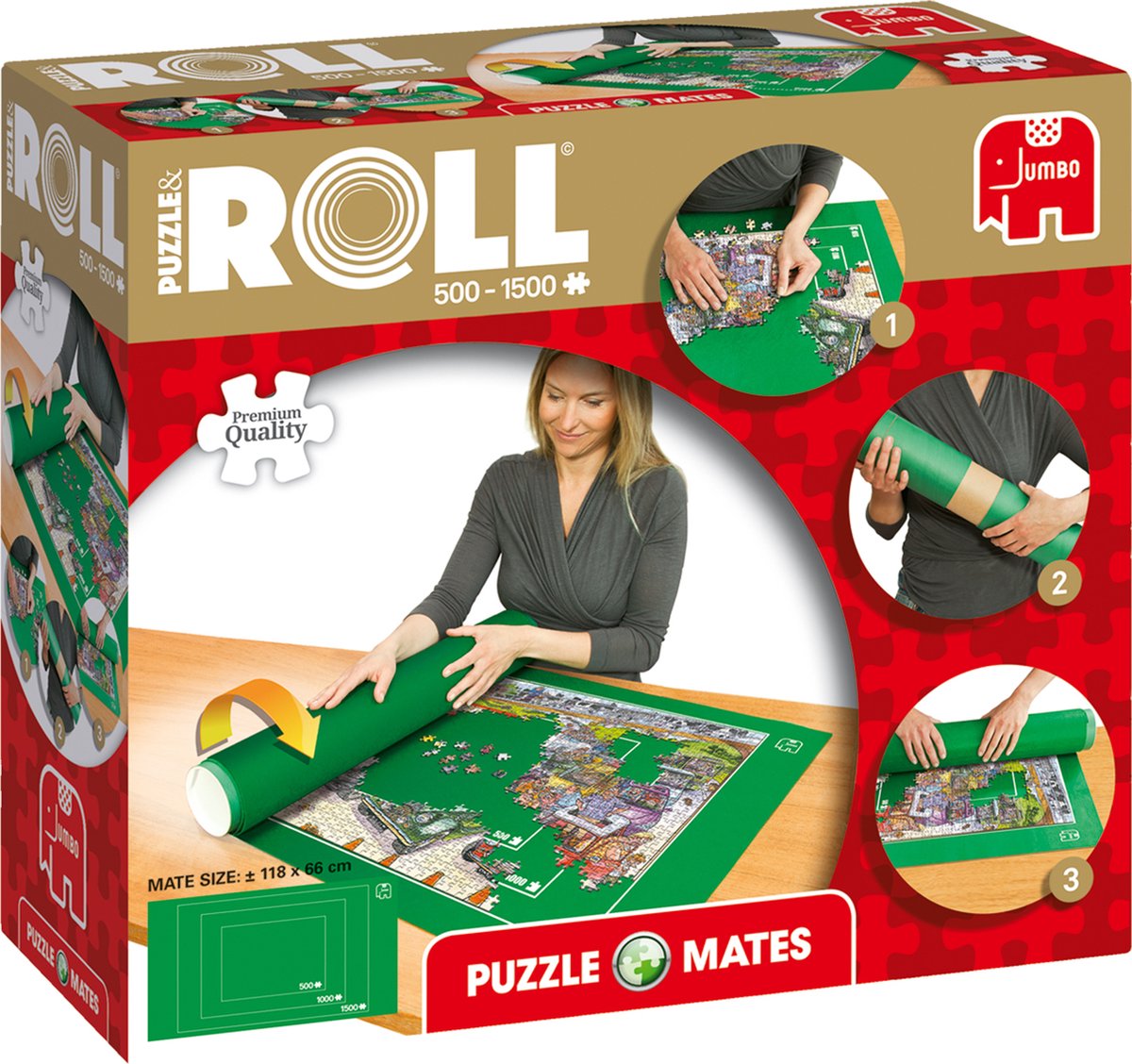 Jumbo Puzzle Mates Rolmat voor Puzzels tot 1500 Stukjes