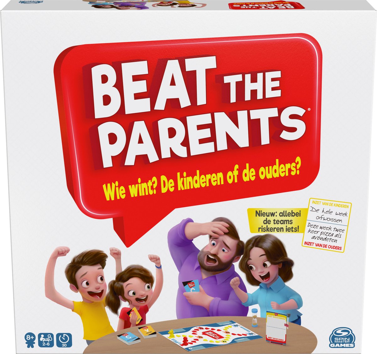Spin Master Beat the Parents Vragenquiz voor de Familie