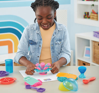 Kinetic Sand Ultieme Sandisfying Set met 907g Zand en 10 Tools