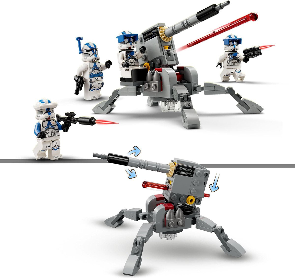 LEGO Star Wars 501ste Clone Trooper Gevechtspakket - 75345