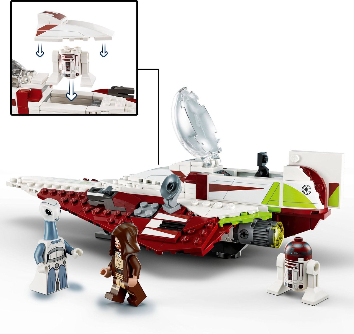 LEGO Star Wars Jedi Jachtvliegtuig van Obi-Wan Kenobi - 75333