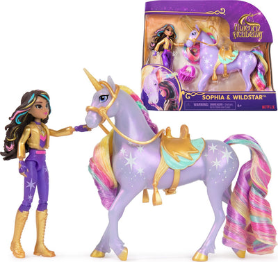 Unicorn Academy Sophia & Wildstar Speelfiguurset met Accessoires