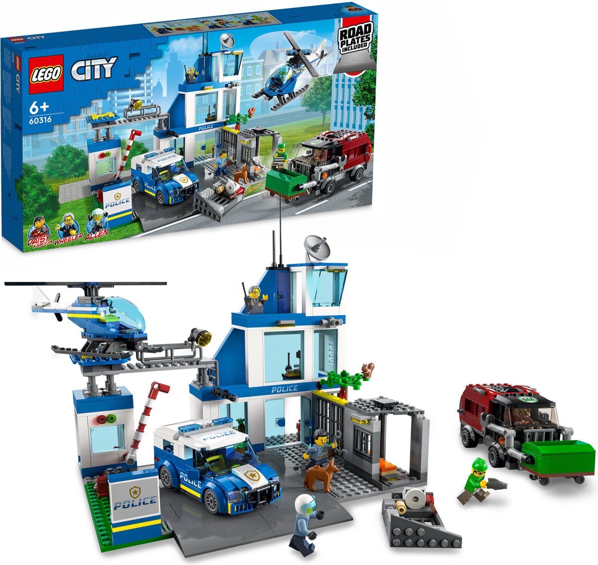LEGO City Politiebureau met Voertuig - 60316