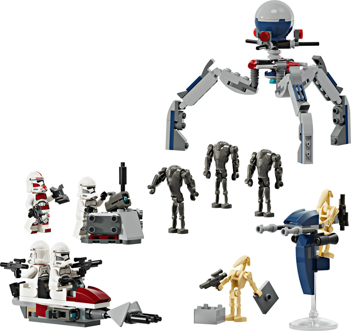 LEGO Star Wars Clone Trooper & Battle Droid Set - 75372