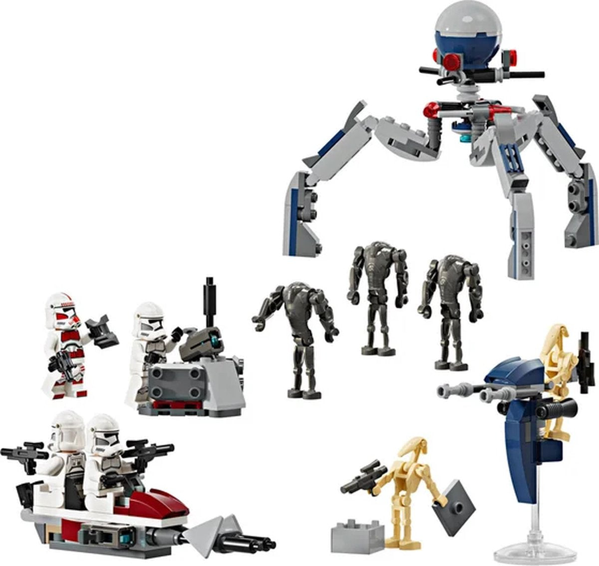 LEGO Star Wars Clone Trooper & Battle Droid Set - 75372