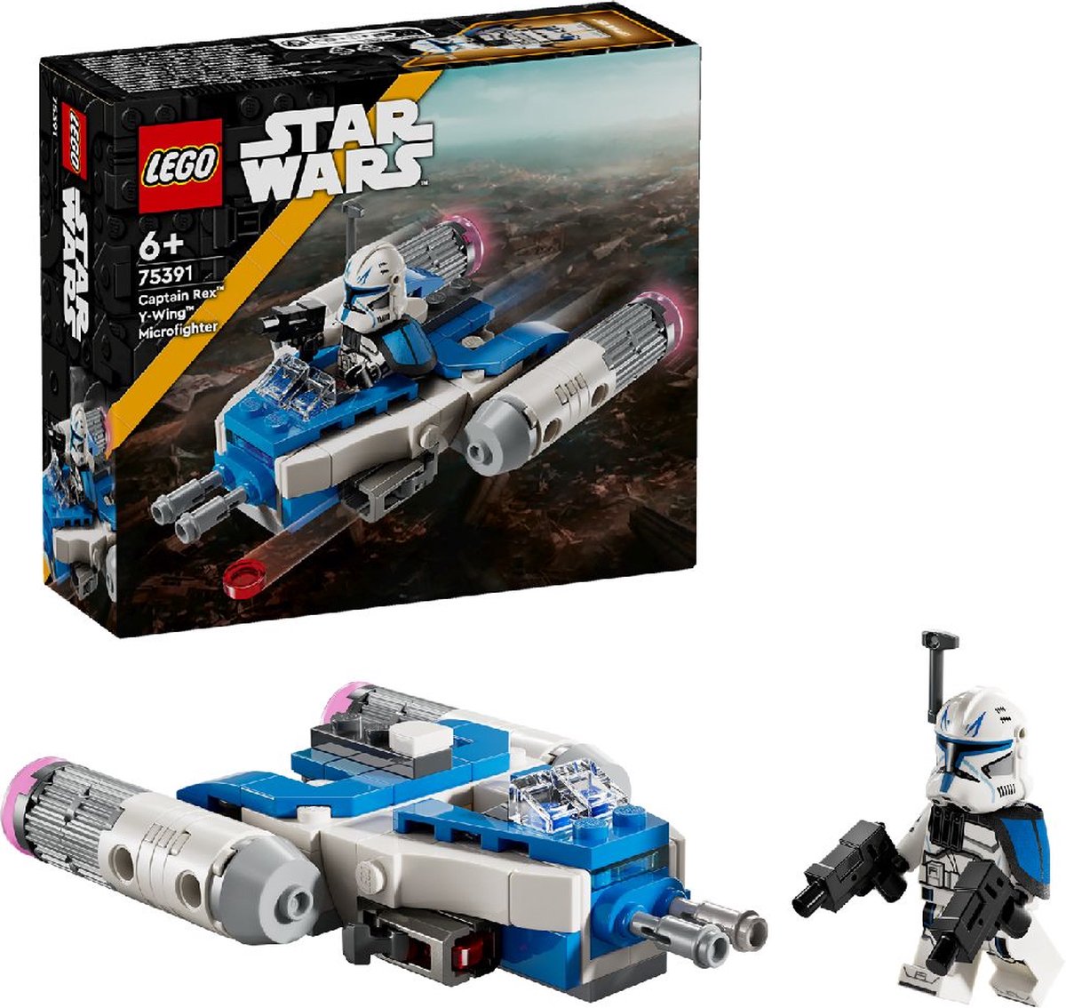 LEGO Star Wars Captain Rex Y-wing Microfighter - 75391
