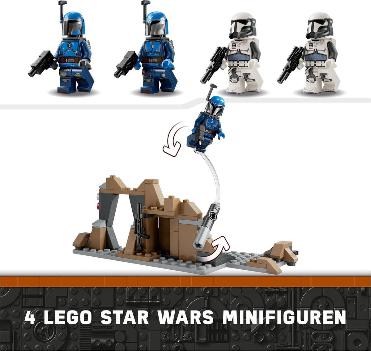 LEGO Star Wars Mandalore™ Achtervolging - 75373