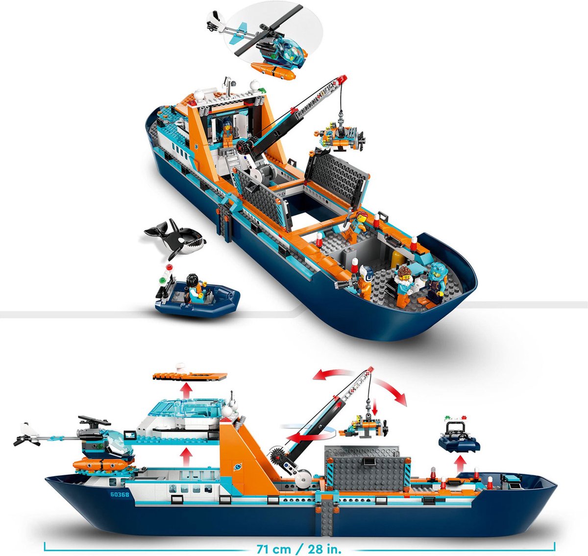 LEGO City Poolonderzoeksschip - 60368