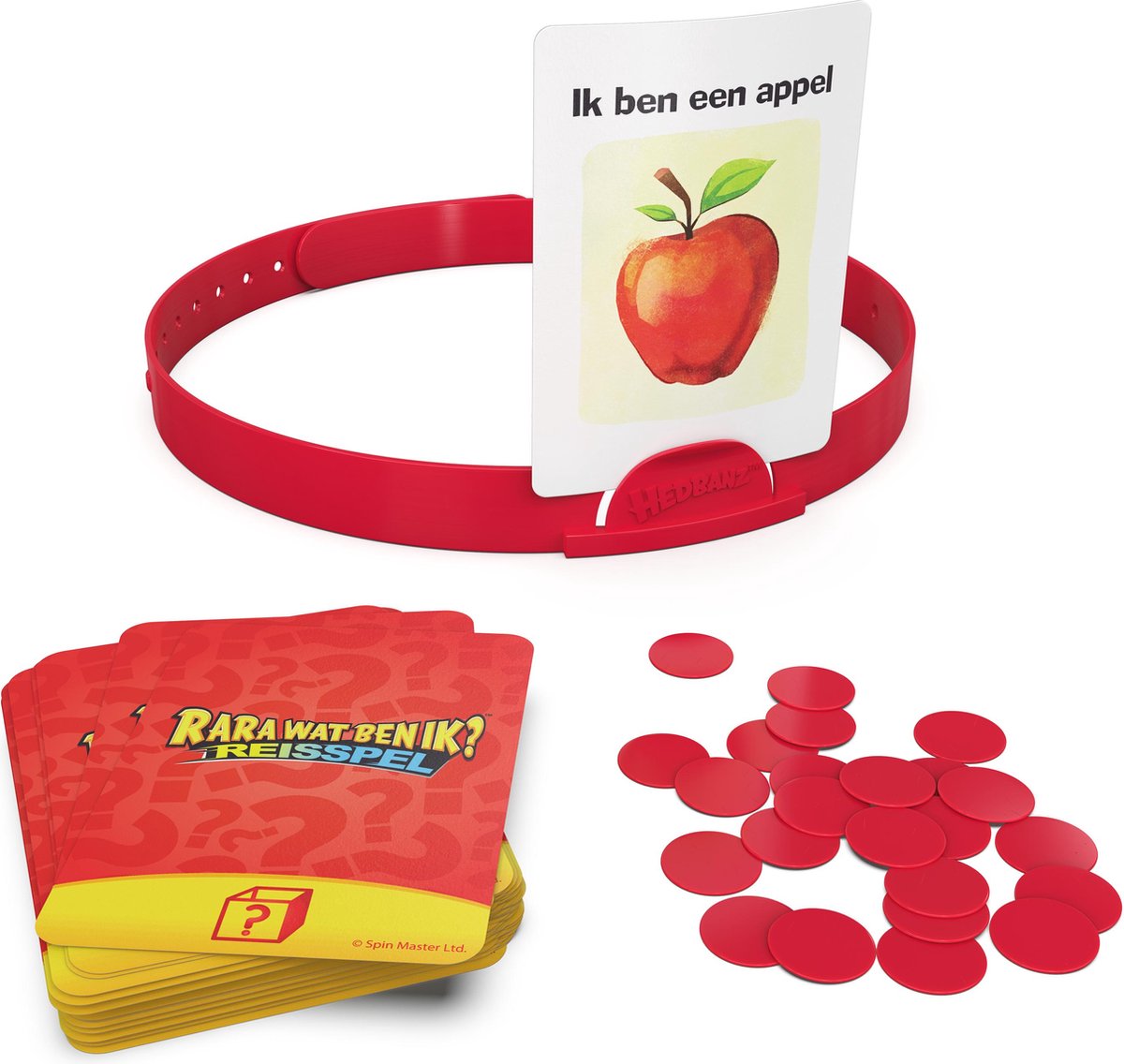 Hedbanz Raadspel voor op Reis - RARA Qu'est-ce que je suis ?