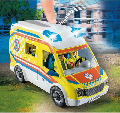 PLAYMOBIL City Life Ambulance met Licht & Geluid