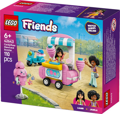 LEGO Friends Snoepkraam met Suikerspin & Scooter - 42643