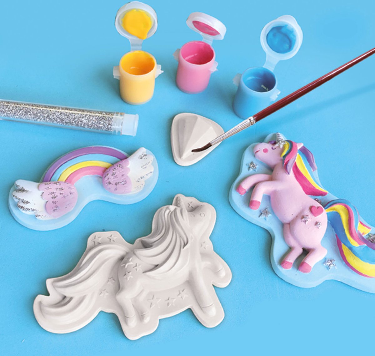 SES Creative Gieten en Schilderen - Eenhoorns