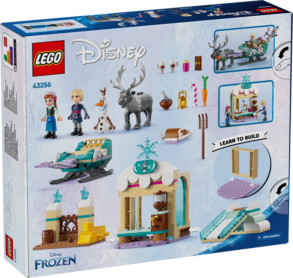 LEGO Disney Frozen Anna's Sleetje Avontuur - 43256