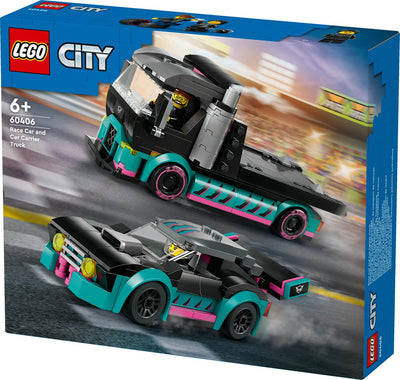 LEGO City Racewagen en Transportvrachtwagen - 60406