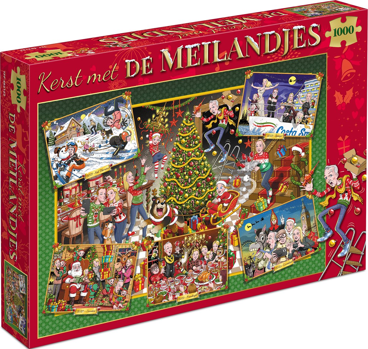 Tucker's Fun Factory Noël bij de Meilandjes - 1000 Stukjes
