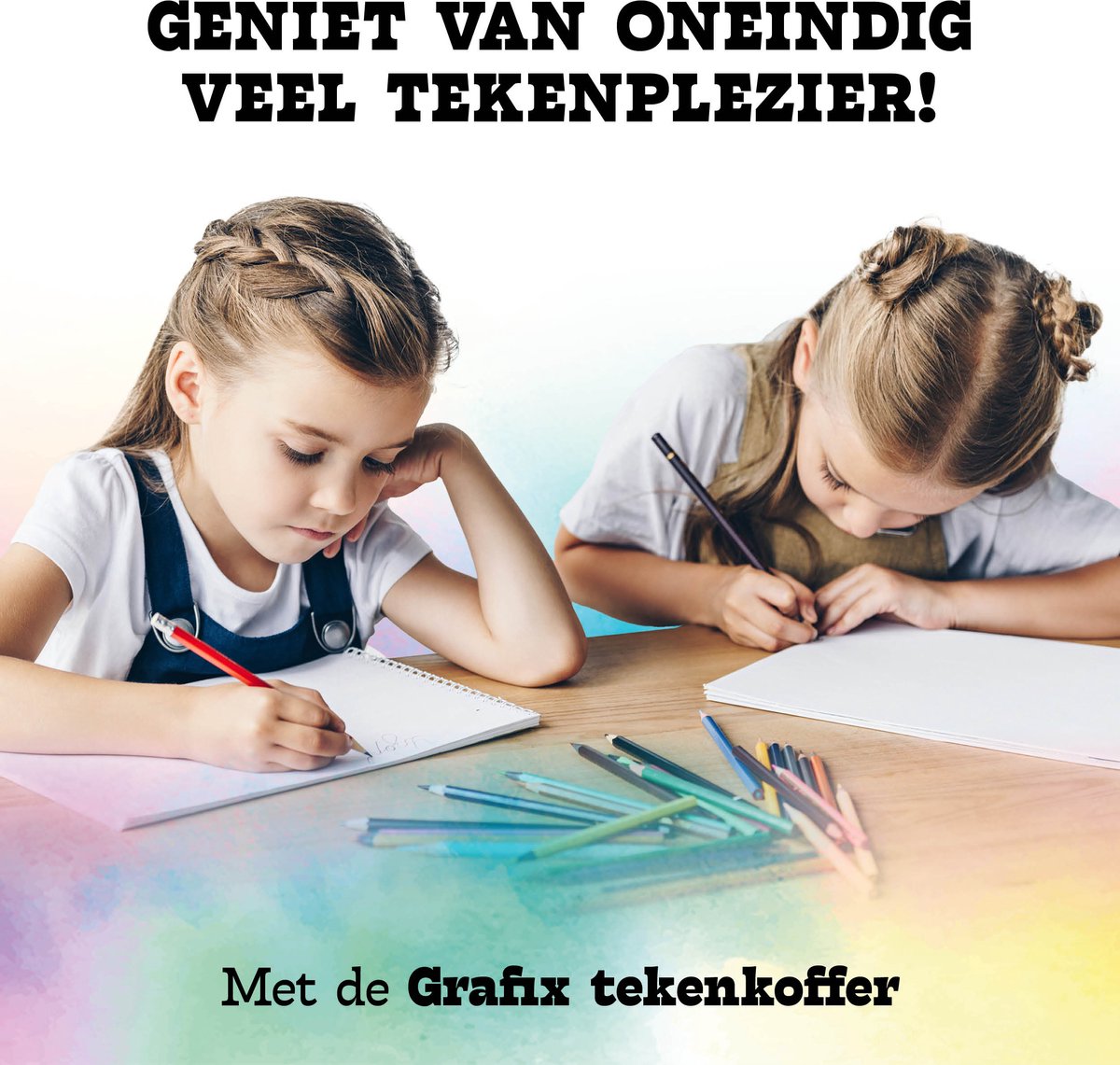 Grafix MEGA XXL Creatieve Tekenset voor Kinderen - 180 Stuks