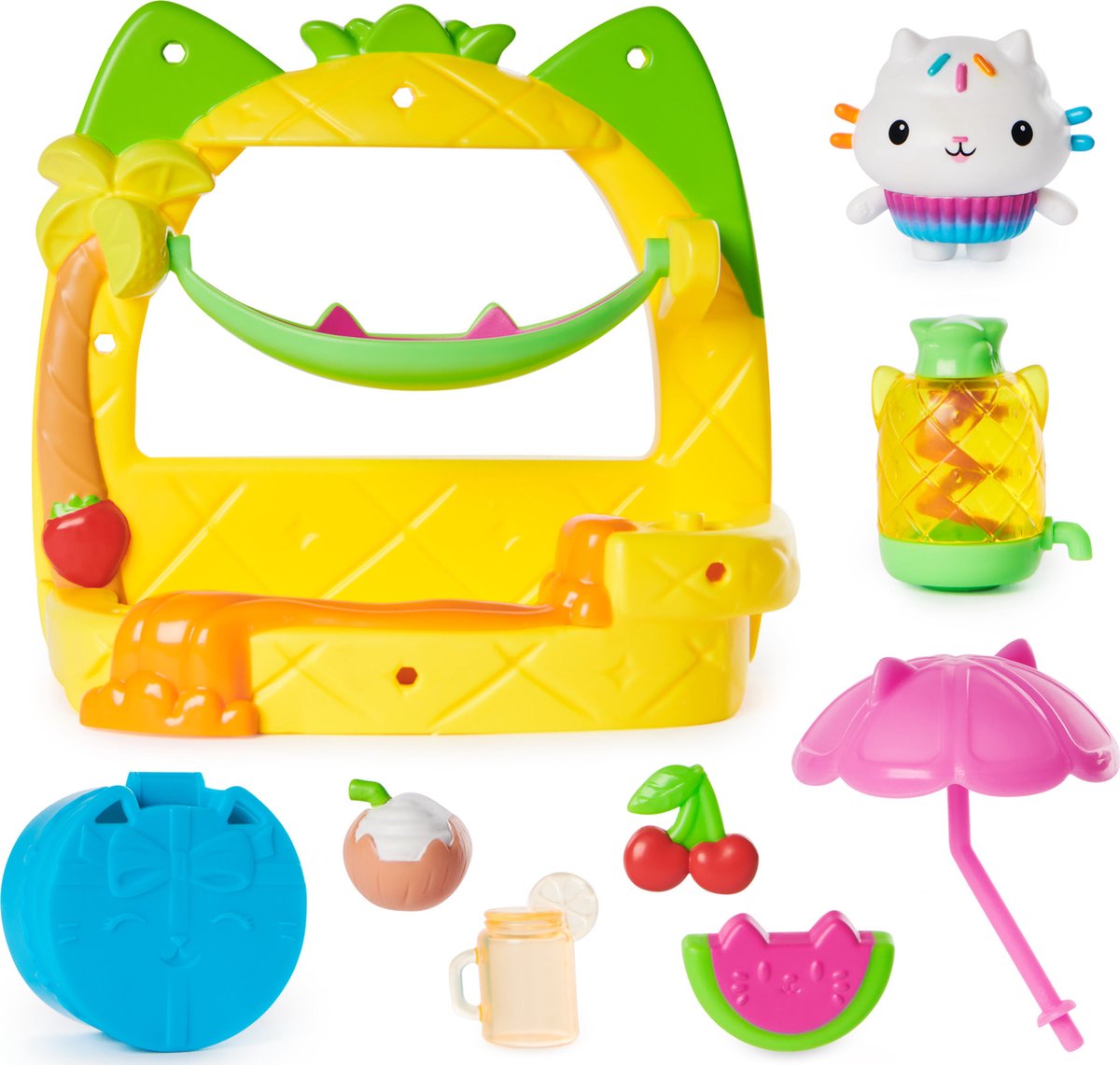 Gabby's Poppenhuis Cakey's Balkon Speelset met Figuren