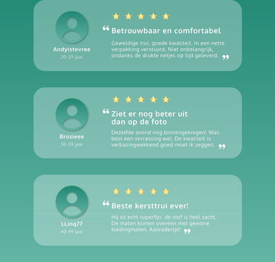 JAP Christmas Kersttrui 'Laissez-le Briller' met Lampjes - M - Zwart