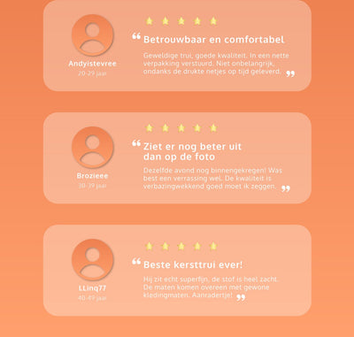 JAP Christmas Recycled Kersttrui L - Blauw - Voor Dames & Heren