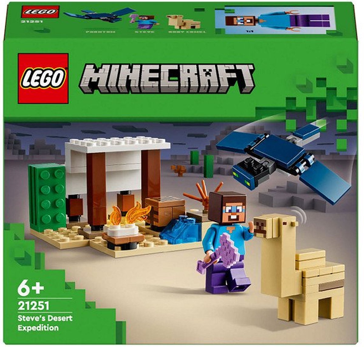 LEGO Minecraft Steve's Woestijnexpeditie - 21251