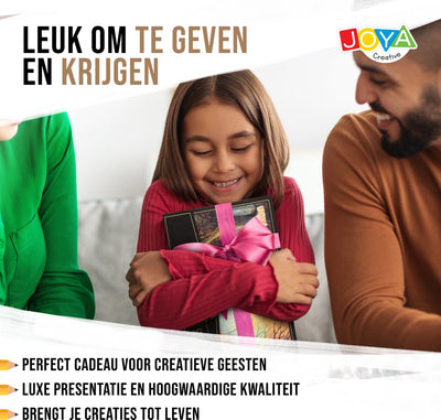 JOYA CREATIVE Luxe Kleurpotlodenset - 72 Stuks