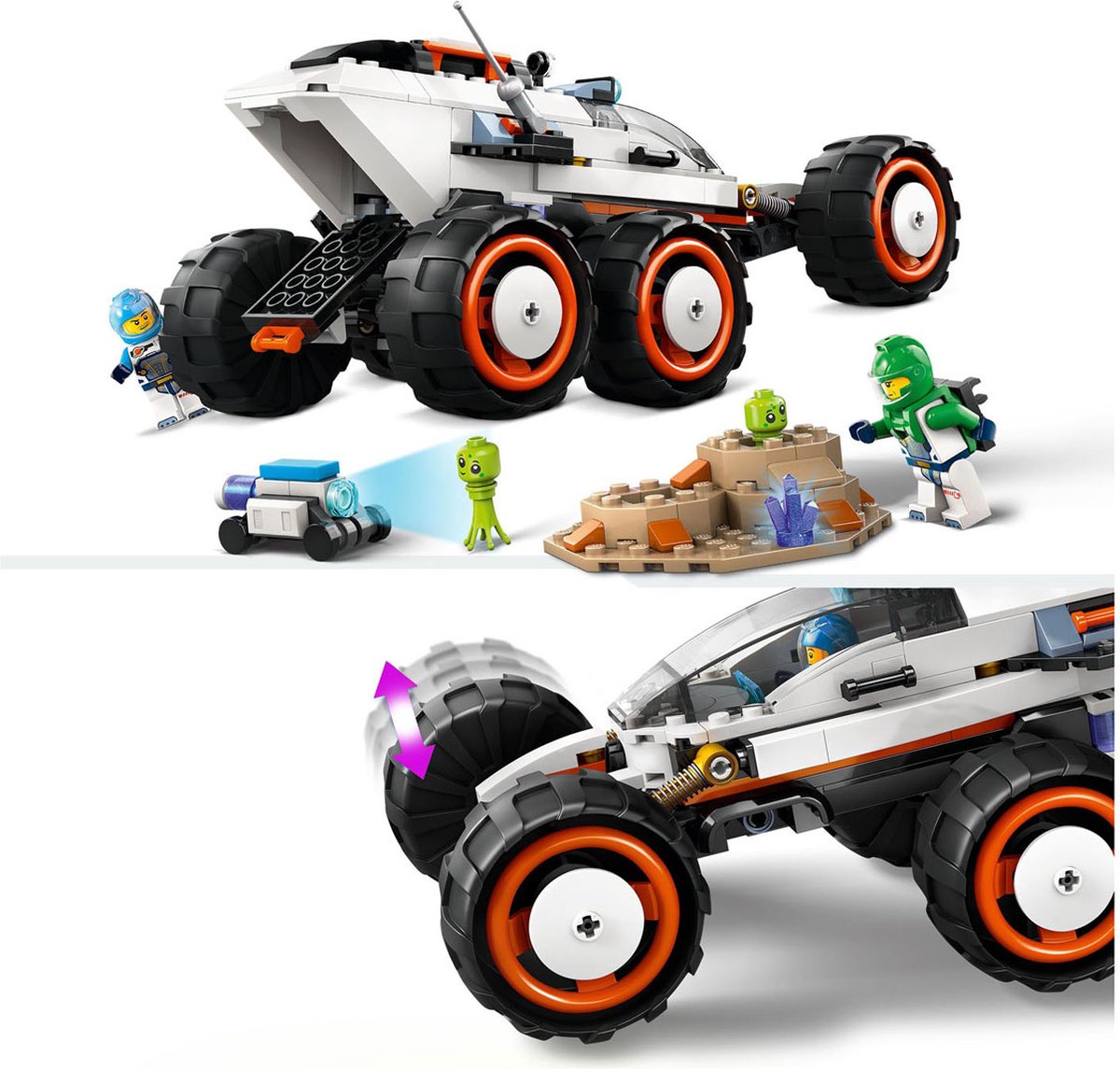 LEGO City Ruimteverkenner en Alien Leven - 60431