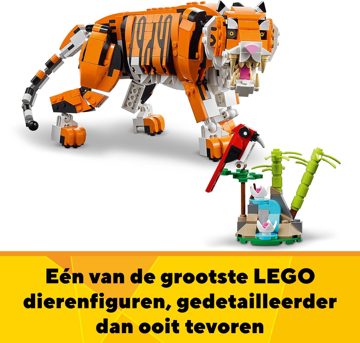 LEGO Creator 3-in-1 Majestueuze Tijger - 31129