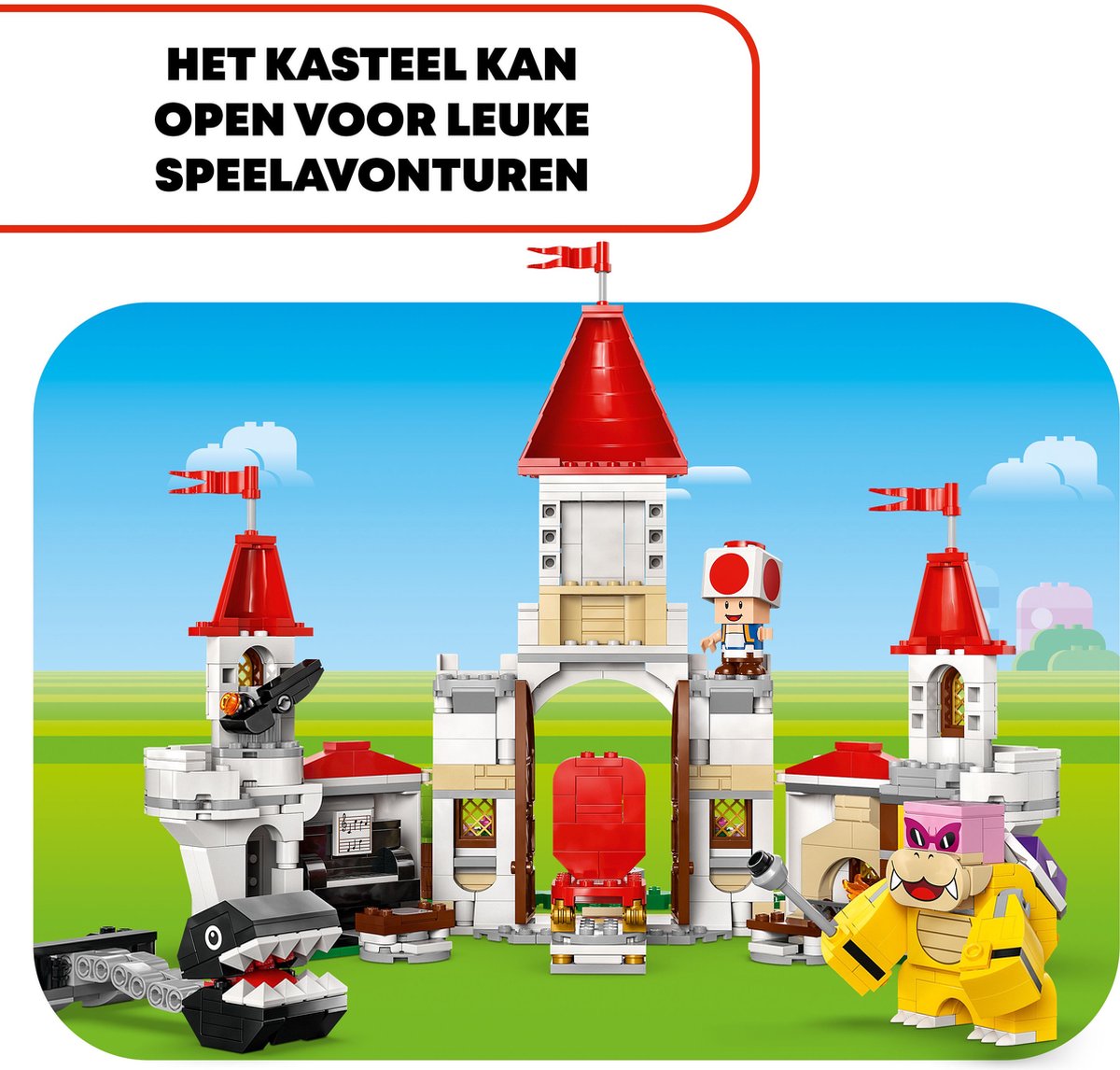 LEGO Super Mario Peachs Kasteelgevecht met Roy - 71435