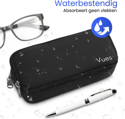 Vues Zwarte Etui voor Volwassenen en Kinderen