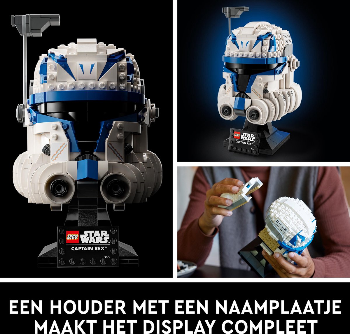 LEGO Star Wars Kapitein Rex Helmmodel - 75349