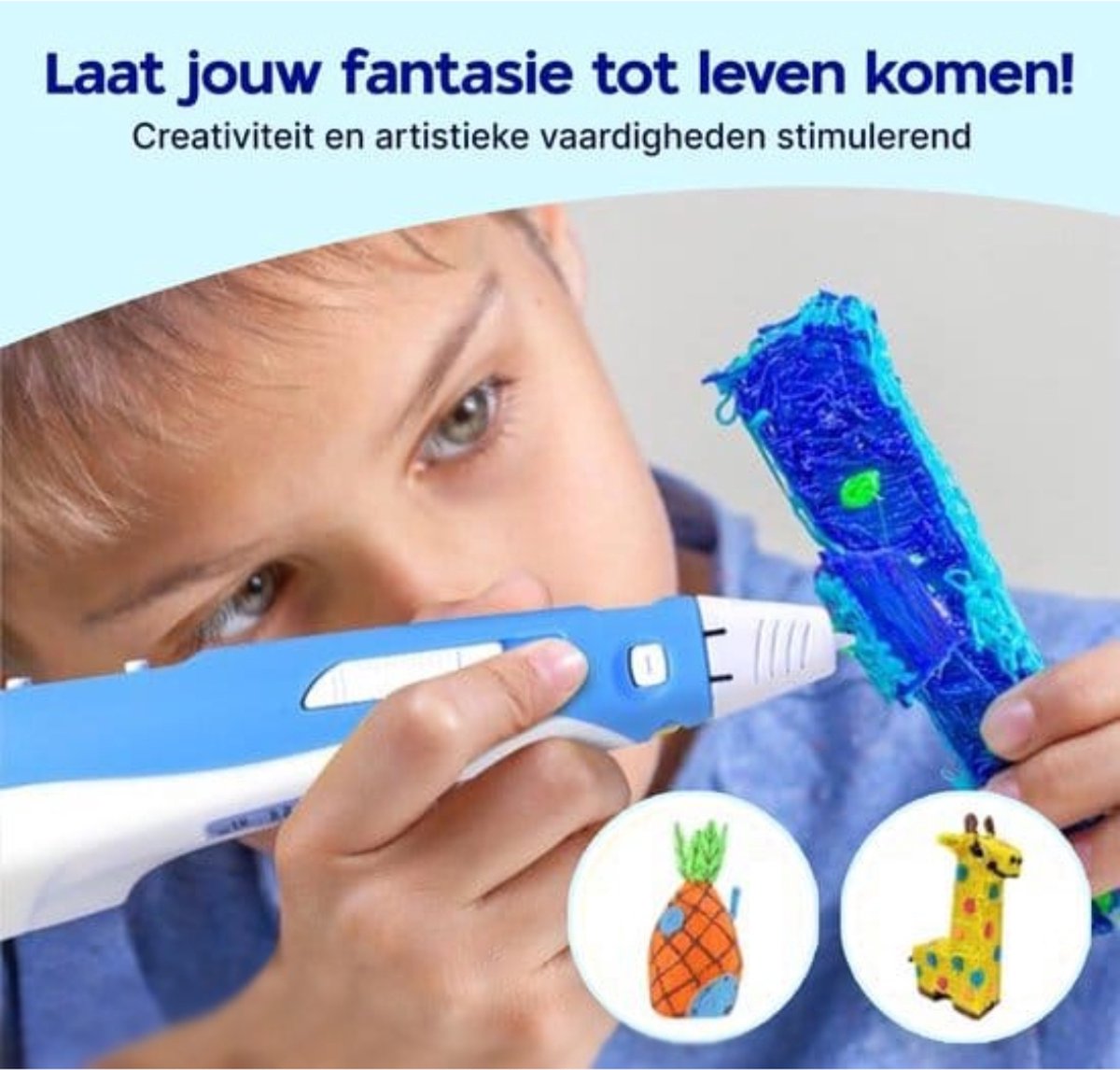 CRYTIVE 3D Pen Startset voor Kinderen en Volwassenen