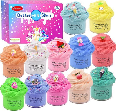Belenthi 18-Pack Zachte Butter Slime Kit